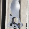 spork (Cuchara-tenedor) multifuncional con mosquetón