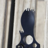 spork (Cuchara-tenedor) multifuncional con mosquetón