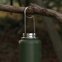 Colgador de hervidor de agua multipropósito en acero inoxidable