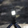 Linterna LED Recargable Multiusos – Imán, Trípode, Destapador y Más
